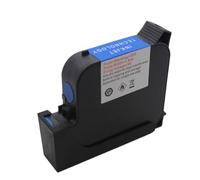 Cartucho de inyección de tinta ecosolvente de secado rápido S254, Compatible con impresora portátil, codificador de pistola, 600DPI, altura de impresión de 1 pulgada y 25,4mm(Solvent Based Blue)