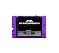 Cartucho De Juego EDMD 3000 En 1 Con Tarjeta Mini SD De 4 GB - Compatible Con SEGA Genesis Mega Drive MD, Tarjeta Flash De Juego Retro For Juegos Clásicos De 16 Bits(Purple)