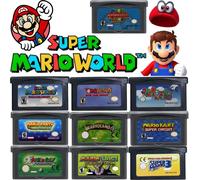Cartucho de Juego GBA de 32 Bits para USA/EUR, Serie Mario, Tarjeta de Videojuego para Consola, Super Mario Bros ADVANCE, Wario Land 4, Golf, Mario Kart USA-Super circuir