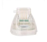Cartucho de microagujas para máquina de belleza RF, 5 cabezales de repuesto desechables
