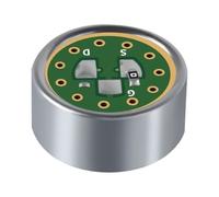 Cartucho de micrófono, parte del cabezal de sonido del micrófono, condensador electret unidireccional de 14 mm para grabaciones de conferencias claras