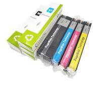 Cartucho de Pigmento remanufacturado Compatible con HP980 HP980XL para Officejet Enterprise X555dn X555xh X585dn X585f X585z(One Set Plus One BK)