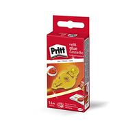 Cartucho de recambio Pritt para rodillo adhesivo Recarga de cinta adhesiva no permanente, de doble cara y removible para papel, cartón y fotos, longitud aprox. 16 m, ancho aprox. 8,4 mm