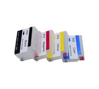 Cartucho de Recarga de Tinta vacío 932XL 933XL con Chip ARC Compatible con impresoras Officejet 7612 7512 7510 6100 7610 7110 6700 6600e(BK-50ML CMY-25ML)
