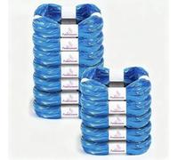 Cartucho de recarga para compatible con Tommee Tippee, Angelcare, LitterLocker, Spross, Littycat Genie Cubo de pañales, bolsa de basura, control de olores para 12 unidades de cubos de pañales