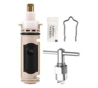 Cartucho de repuesto 1222 con extractor 104421, kit de repuesto con grasa lubricante compatible con grifo de ducha Moen de una sola manija