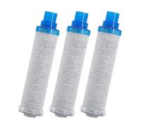 Cartucho de repuesto para filtro de agua, 3 componentes, 11,6 x 2,8 cm, cartucho para filtro de agua doméstico, para casa, casa, cocina, pozo, baño, autocaravana, encimera de refrigerador, bebida