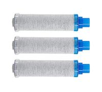 Cartucho de repuesto para filtro de agua - 3 componentes 11,6 x 2,8 cm - Filtro para ablandador de agua, para casa, cocina, baño, fregadero, ducha, RV, piso de cocina, frigorífico, grifo
