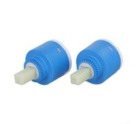 Cartucho de repuesto para mezclador de grifo de ducha de 40 mm, disco de cerámica para lavabos, baños, bidés y varios sistemas mezcladores