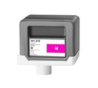 Cartucho de Tinta 1 Uds PFI-310 330ML MBK/BK/M/C/Y, Compatible con Impresora Canon TX-2000 TX-3000 TX-4000 TX-2100 TX-3100 TX4100(PFI-310 Magenta)