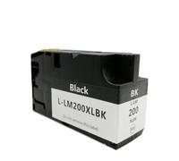 Cartucho de Tinta 200XL 210XL Compatible con Lexmark OfficeEdge 4000 | Impresoras Pro 4000c 4000 5500 5500t, Cartucho de color.(Bk)
