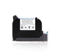 Cartucho de Tinta 2588 42ML Negro Rojo Azul Verde Secado rápido 12 7 mm Altura de impresión Compatible con Impresora de inyección de Tinta portátil(1 Black)