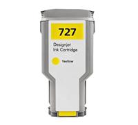 Cartucho De Tinta 300ml 727 C1Q12A B3P23A B3P19A B3P20A B3P21A, Compatible Con HP DesignJet T920/T930/T1500/T1530/T2500/T2530 Impresoras(727-300ML-Y)