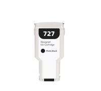 Cartucho de Tinta 300ML 727XL, Compatible con HP | T920 T1500 T930 T1530 T2530 T2500 C1Q12A B3P19A B3P20A B3P21A B3P23A(727-PBK)