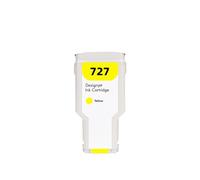 Cartucho de Tinta 300ML 727XL, Compatible con HP | T920 T1500 T930 T1530 T2530 T2500 C1Q12A B3P19A B3P20A B3P21A B3P23A(727-Y)