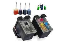 Cartucho de Tinta 302 de Repuesto for 302XL D-skJet 1110 2130 for HP302 E-vy 4520 NS45 Offi-ejet 3630 3639 5200(1SET with Ink)