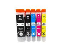 Cartucho de Tinta 33XL T3351 T3361 T3362 T3363 T3364 Repuesto Compatible con Impresora Epson Expression XP530 XP900 XP830 XP645 XP635 XP630 XP540 XP640(1SET)