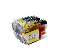 Cartucho de Tinta 424 LC424 LC424XL Compatible con Brother, for impresoras DCP-J1200DW DCP-J1200W DCP-J1200WE(LC424-1Set)