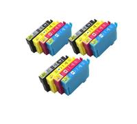 Cartucho de Tinta 502XL, Compatible con Epson, XP-5105 XP-5100 | XP-5150 XP-5155 WF-2860DWF WF-2865DWF WF-2861 2865DWF 2880DWF 2885DWF(3set(12pcs))