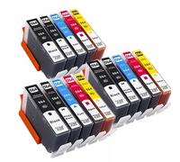 Cartucho de Tinta 564xl Compatible con Photosmart B8550 C6324 C310A C410 6510 D5460 7510 B209A 4610 3070A(3set 15PK)