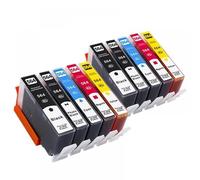 Cartucho de Tinta 564xl Compatible con Photosmart B8550 C6324 C310A C410 6510 D5460 7510 B209A 4610 3070A(2set 10PK)