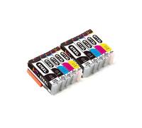 Cartucho de Tinta 570 571, Compatible con Canon, MG5750 MG5753 | Cartucho de reemplazo for MG6850 MG5751 MG5752 MG6851 MG6852, PGI-570 PGBK CLI-571(2PGBK 2BK 2C 2M 2Y)