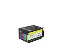 Cartucho De Tinta 711XL, Compatible con HP DesignJet T120 T520 | Compatible Con 711/711XL, Tinta Pigmentada, CMYK De 4 Colores, CZ130A-133A, Compatible Con T120/T520.(1set--711XL)