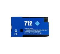 Cartucho de Tinta 712 XL 712XL Compatible con HP DesignJet T650 T630 T250 T230 T210(C 1PC)