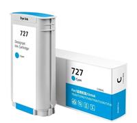 Cartucho De Tinta 727 De 130 Ml, Compatible Con HP C1Q12A, B3P23A, B3P24A, B3P19A, B3P20A, B3P21A, T930, T920, T1500, T2500, T1530 Y T2530 Impresoras(1pc C 130ml)