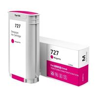 Cartucho De Tinta 727 De 130 Ml, Compatible Con HP C1Q12A, B3P23A, B3P24A, B3P19A, B3P20A, B3P21A, T930, T920, T1500, T2500, T1530 Y T2530 Impresoras(1pc M 130ml)