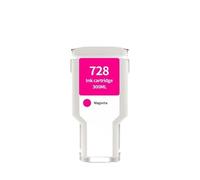 Cartucho de Tinta 728, Compatible con HP | Impresora T730 T830 F9J68A F9J67A F9J66A, 300ML(MG)