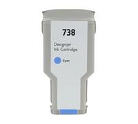 Cartucho de Tinta 738, Compatible con HP