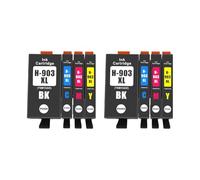 Cartucho de Tinta 903XL 907XL for Impresora multifunción HP Off-Jet Pro 6970 6950 6960 6966 6968 6974 6975 (1 Juego)(2set)