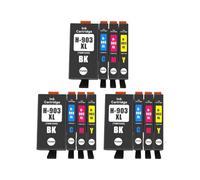 Cartucho de Tinta 903XL 907XL for Impresora multifunción HP Off-Jet Pro 6970 6950 6960 6966 6968 6974 6975 (1 Juego)(3set)