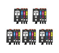 Cartucho de Tinta 903XL 907XL for Impresora multifunción HP Off-Jet Pro 6970 6950 6960 6966 6968 6974 6975 (1 Juego)(5set)