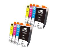 Cartucho de Tinta 903XL Compatible con impresoras Off-eJet 903, 907, 907XL y XL (Modelos 6950, 6960, 6961, 6963, 6964, 6965, 6970 y 6975).(8pcs-2SET)