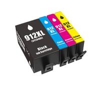 Cartucho De Tinta 912XL. Compatible Con HP OfficeJet Pro 8020 8022 8023 8024 8025 8026 8028 8035. Impresora(1set)
