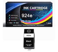 Cartucho de Tinta 924XL 924e Compatible para HP 924XL 924e 924 Alta Capacidad para OfficeJet Pro 8120 8120e 8122e 8123 8130 8130e 8135e 8138e 8139e Impresoras