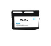 Cartucho de Tinta 932 933 932XL 933XL Compatible con impresoras DesignJet 6100 6600 6700 7110 7510 7512 7610 7612(HP 933XL- Cyan)