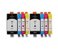 Cartucho de Tinta 934XL 935XL, Compatible con HP | Impresora profesional 6230 6830 6835 6812 6815 6820(2 Set)