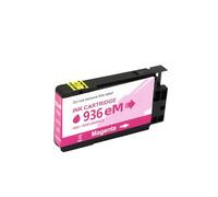 Cartucho de Tinta 936 937 938 936XL Compatible con HP, OfficeJet Pro 9110b 9120 9130 9720 9730 4S6X3A 4S6X0A Cartucho de Impresora HP936(936XL-Magenta)