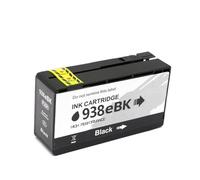 Cartucho de Tinta 936, 937, 938, 937e y 938e (Negro, Cian, Magenta y Amarillo), Compatible con HP Officejet Pro 9110B, 9120B, 9130b, 9720, 9730, 9110e, 9120e, 9130e, 9720e y 9730e.(938e-1pcs-BK)