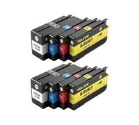 Cartucho de Tinta 950XL 951XL 950 951, Compatible con HP | Negro cian magenta amarillo, para Pro 8600 8100 8610 8620 8630 8640 8625 8650 8660 8615 251dw 276dw(2SET BK C M Y)