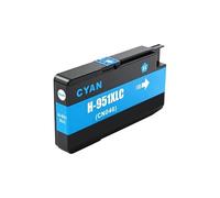 Cartucho de Tinta 950XL 951XL, Compatible con HP, 8600 8100 8610 | For 8620 8630 8640 8625 8650 8660 8615 251dw 276dw, 950 951, negro cian magenta amarillo(1PC Cyan,950XL)