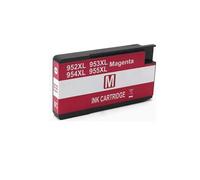 Cartucho de Tinta 952XL, 953XL, 954XL y 955XL Compatible con HP Officejet Pro 7720, 7730, 7740, 8210, 8218, 8710, 8715, 8718, 8720, 8730 y 8740(1 Magenta)