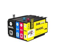 Cartucho de Tinta 964xl Compatible con Pro 9010 9012 9013 9014 9015 9016 9018 9022 9023 9026 9027 9028 9020 9019 9025 Printers(Magenta)