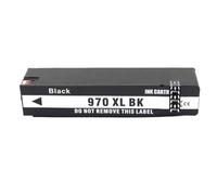 Cartucho de Tinta 970XL 971XL Compatible con HP OfficeJet Pro X476dw X451dw X576dw X551dw N625(970XL-BK)