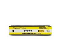 Cartucho de Tinta 976Y 976 Y Compatible con PageWide Pro 552DW 552DN 577DW 577Z P55250DW MFP P57750DW(1PC - Yellow)