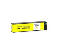 Cartucho de Tinta 990X, Compatible con HP | Impresora multifunción profesional 777z 772dn 750(Yellow 110ml)