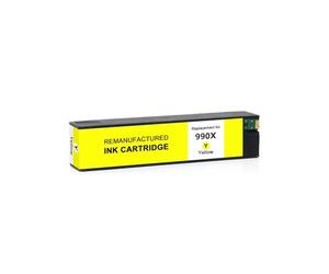 Cartucho de Tinta 990X, Compatible con HP | Impresora multifunción profesional 777z 772dn 750(Yellow 110ml)